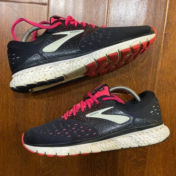 Brooks Women's Glycerin 16 1202781B070 Black Running Shoes Sneakers Size 11 B - Picture 2 of 7